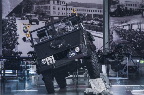 Los tesoros del museo Mercedes Unimog