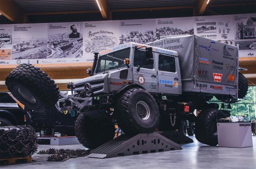 Los tesoros del museo Mercedes Unimog