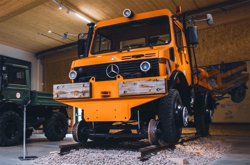 Los tesoros del museo Mercedes Unimog