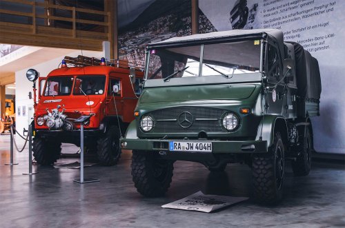 Los tesoros del museo Mercedes Unimog