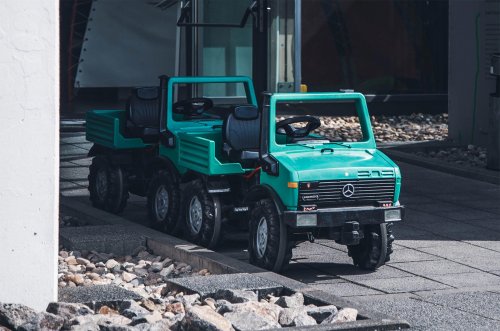 Los tesoros del museo Mercedes Unimog