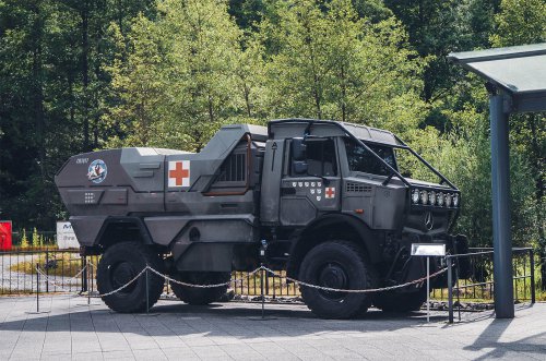 Los tesoros del museo Mercedes Unimog