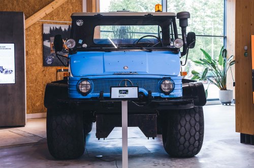 Los tesoros del museo Mercedes Unimog