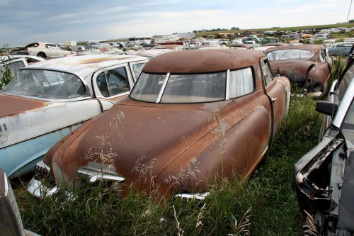 Joyas del desguace de Oakleaf Old Cars, Dakota del Sur