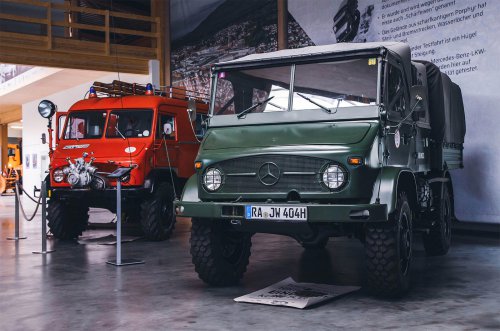 The treasures of the Mercedes Unimog museum