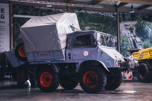 The treasures of the Mercedes Unimog museum