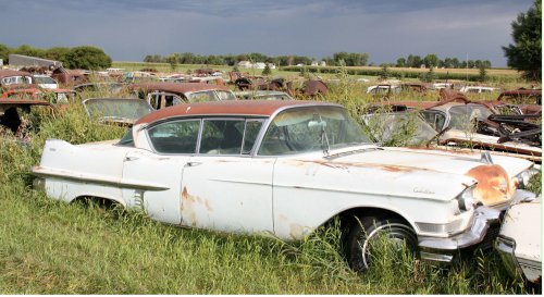 Junkyard gems from Oakleaf Old Cars, South Dakota