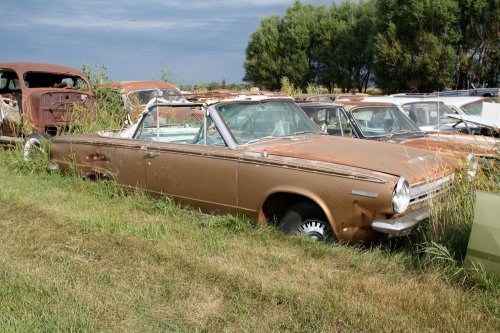 Junkyard gems from Oakleaf Old Cars, South Dakota