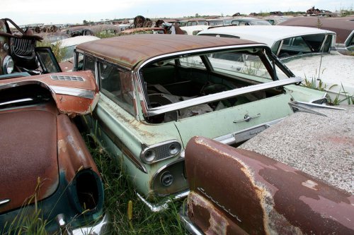 Junkyard gems from Oakleaf Old Cars, South Dakota