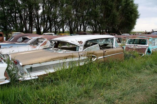 Junkyard gems from Oakleaf Old Cars, South Dakota