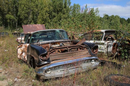 Hallazgos en el desguace Cooley's Statewide Scrap &amp; Salvage en Eau Claire, Wisconsin