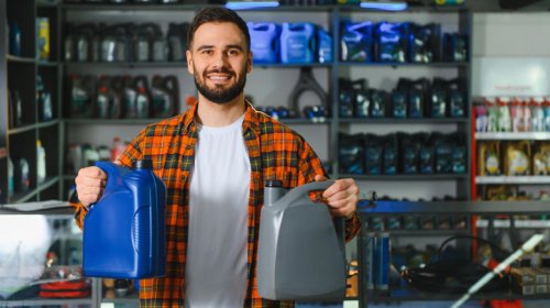 Providing your own oil for an oil change can save money, but don't just turn up with a bottle
