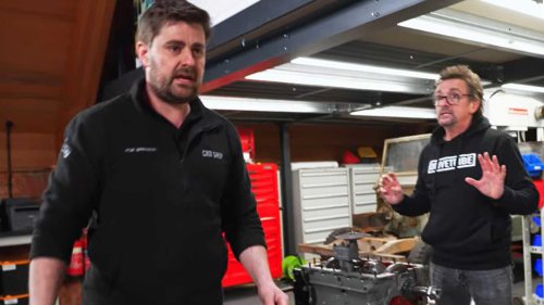 Richard Hammond finds greatest car ever built in boxes in his garage