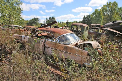 Junkyard discoveries from Cooley’s Statewide Scrap &amp; Salvage in Eau Claire, Wisconsin