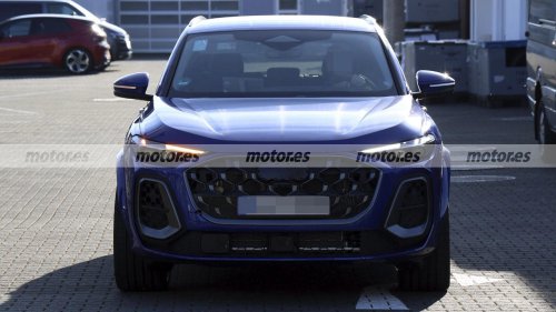 La primera mula del Audi RS Q5 2028 se deja ver, un SUV familiar con casi 640 CV que promete emociones fuertes