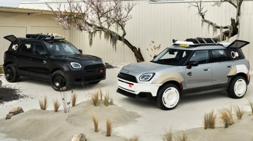 Mini X Vagabund Turned Two Countrymans Into Stylish Lifted Outdoor Stereos