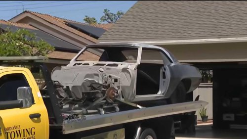 Vietnam vet's stolen Camaro found after 17 years