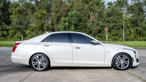 Cadillac's first twin-turbocharged V6 is now a cheap performance sedan