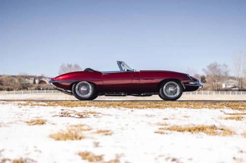 1968 Jaguar XKE roadster for sale: Current bid at $