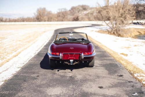 1968 Jaguar XKE roadster for sale: Current bid at $