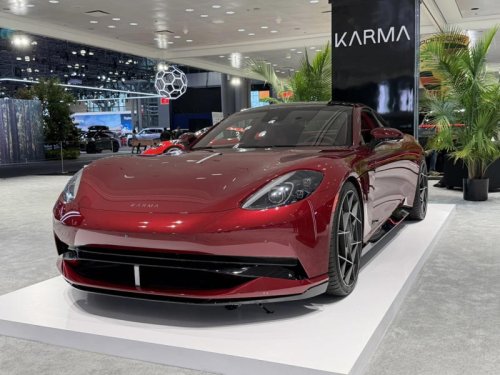 You probably missed this 700-HP electric GT in New York