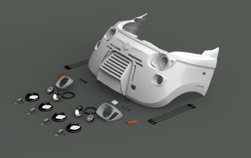 El Piaggio comercial que transporta mercancías y viaja en el tiempo: su diseño lleva a los años 70