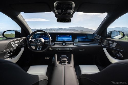 メルセデスベンツ、改良新型『GLEクーペ』発表…PHEVはEV航続100km超