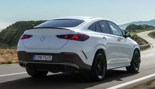 メルセデスベンツ、改良新型『GLEクーペ』発表…PHEVはEV航続100km超