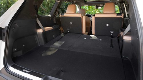 Midsize SUVs with the most cargo space in 2026