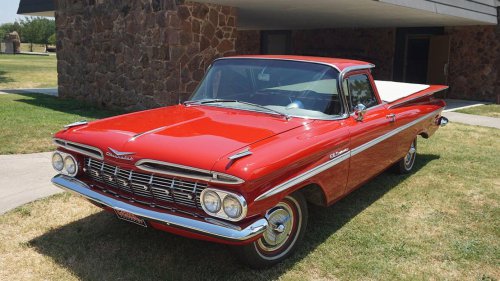 Chevy blended a pickup and a muscle car and called it the El Camino