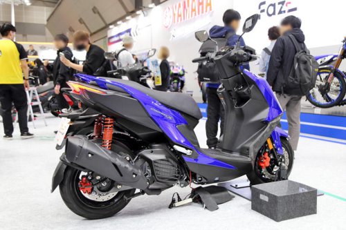 今年のヤマハは軽二輪とスクーターが熱い? 実車確認で特徴を探る