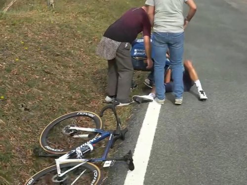 Landa se retira y expulsan al chófer del coche médico implicado en su caída