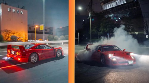 Lewis Hamilton Mobs a Ferrari F40 in His Own New ‘Tokyo Drift’ Video