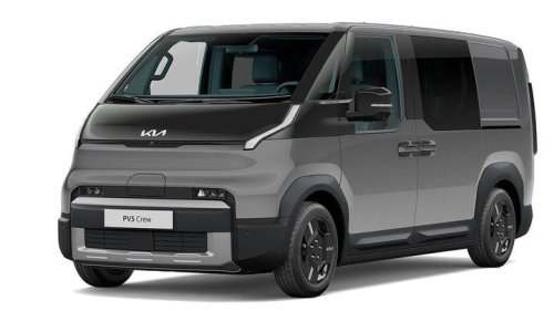 KIA PV5 Crew Van, la furgoneta eléctrica con 300 km de autonomía que cambia de trabajo a familiar en segundos
