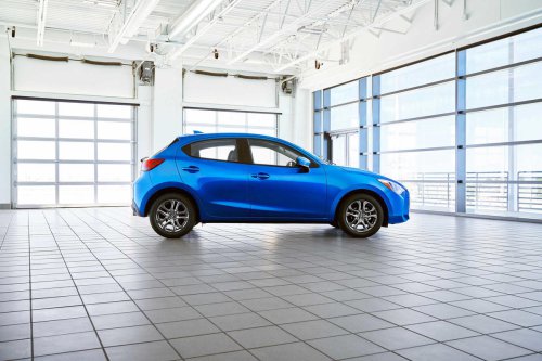 The 2020 Toyota Yaris hatchback was a one-year model with Mazda bones