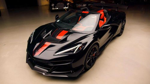 Jay Leno reviews his new Chevrolet Corvette ZR1X