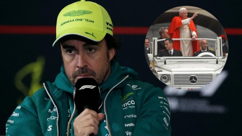 El día que Fernando Alonso pudo conducir el papamóvil: “Pusieron el grito en el cielo”