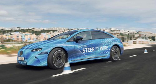 Mercedes, La dirección por cable llega a la producción en el Mercedes EQS