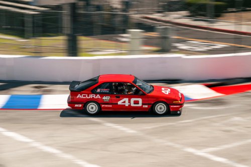 One Fast Lap in an Historically Accurate Acura Integra