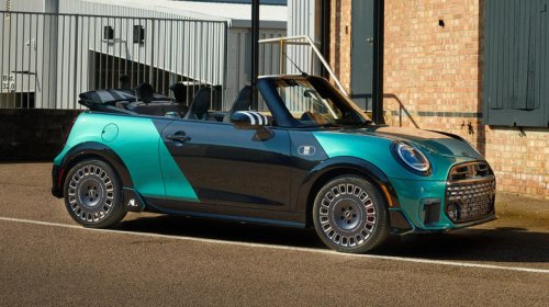 MINI, Mini built a one-of-one custom JCW convertible, possibly foreshadowing increased factory customization options