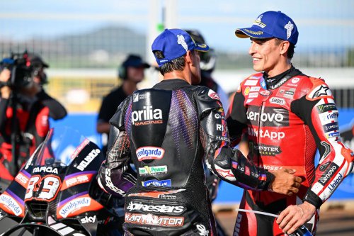 Jorge Martín y su mensaje sobre Marc Márquez tras su calvario en Aprilia: "Estuvo ahí en lo peor"