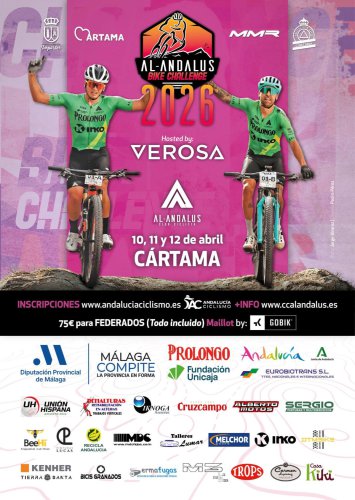 La Al-Andalus Bike Challenge reunirá a medio millar de ciclistas de toda Andalucía