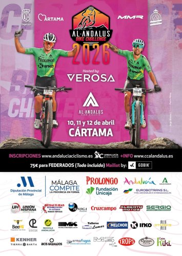La Al-Andalus Bike Challenge reunirá a medio millar de ciclistas de toda Andalucía