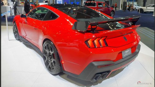 Ford shows Dark Horse SC and GTD Spirit of America at New York Auto Show