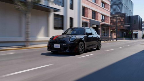 MINI, 2027 Mini Cooper S Red Line Edition is a four-door JCW without the power