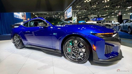 Ford shows Dark Horse SC and GTD Spirit of America at New York Auto Show