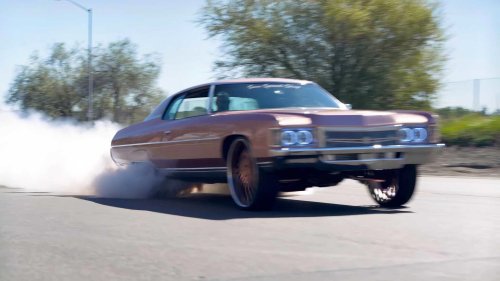 Chevrolet, Chevrolet Caprice, 900-hp 1971 Chevrolet Caprice donk runs 10s on 26s