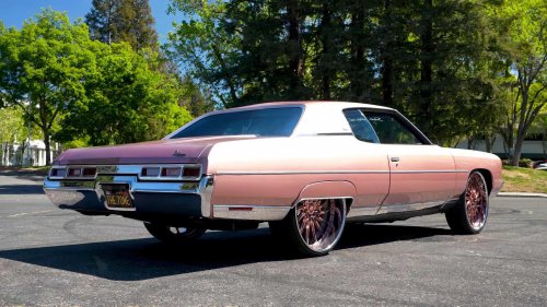 Chevrolet, Chevrolet Caprice, 900-hp 1971 Chevrolet Caprice donk runs 10s on 26s