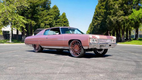 Chevrolet, Chevrolet Caprice, 900-hp 1971 Chevrolet Caprice donk runs 10s on 26s