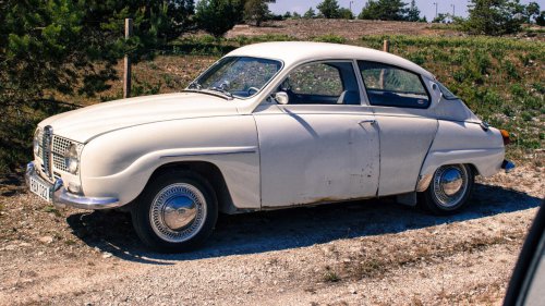 Even understated cars like the 1966 Saab 96 earned a loyal following